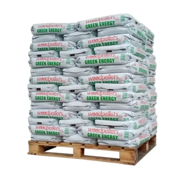 Green Energy Pellet – Palet de 65 sacos de 15 kg