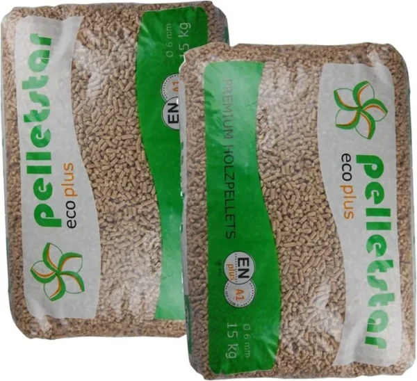 Pellet Din Pellets – Palet de 65 sacos de 15 kg - Imagen 2