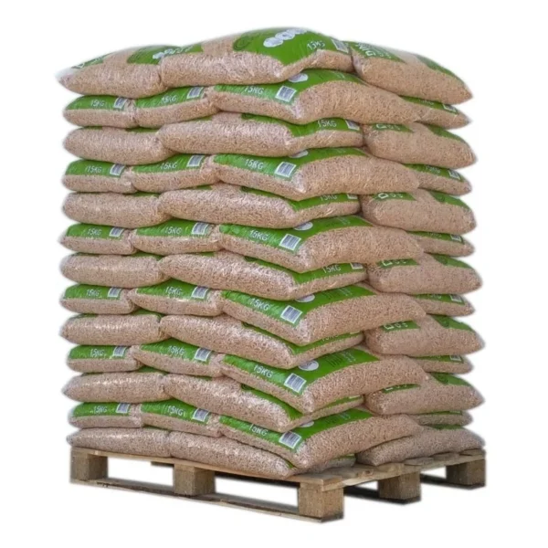 Pellet Din Pellets – Palet de 65 sacos de 15 kg