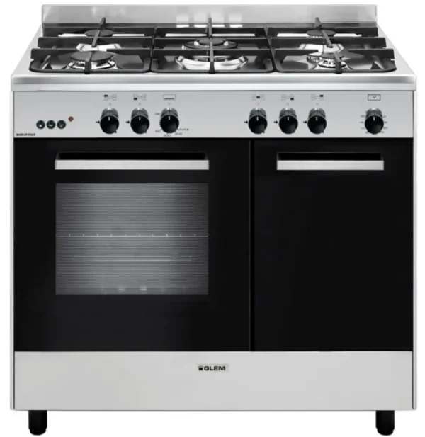 Cocina - GLEM GA960PCGIX - Gas - Horno individual - Grill