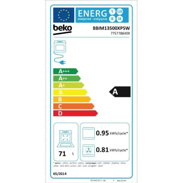 Horno multifunción empotrable - Pirólisis - BEKO - Imagen 6