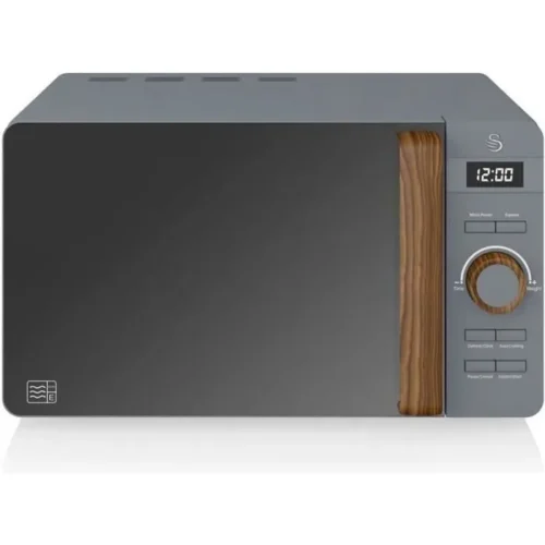 Microondas digital de 20 litros con diseño nórdico moderno