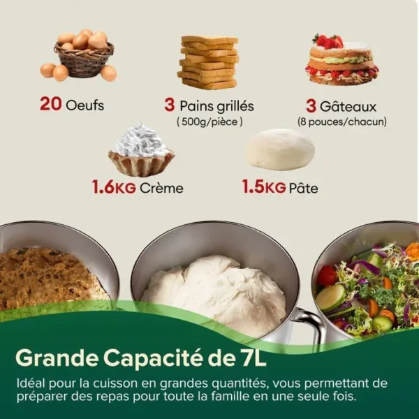 Ultenic - Robot de repostería multifunción - Imagen 4