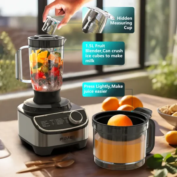 Robot multifunción FIMEI 12 en 1 Procesador de alimentos - Imagen 5